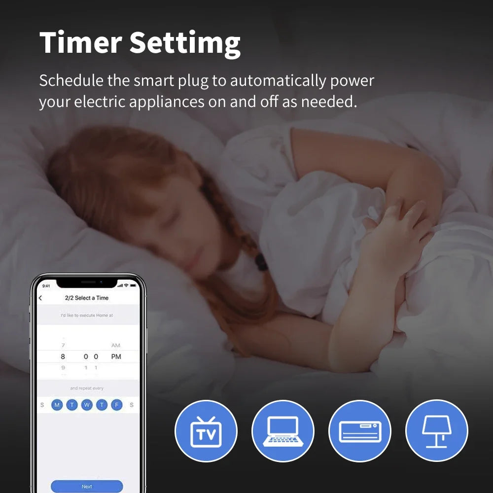 Intelligente Steckdosenleiste Wifi ZigBee 4-Fach USB