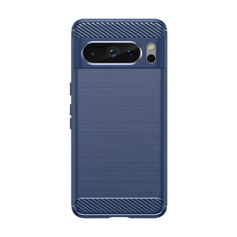 Pixel Hülle aus Carbon TPU Silikon Matt