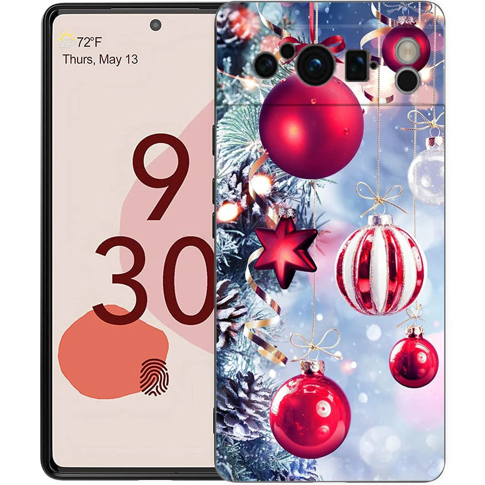 Semi-wrapped TPU silicone case for Google Pixel 8 - shockproof and stylish