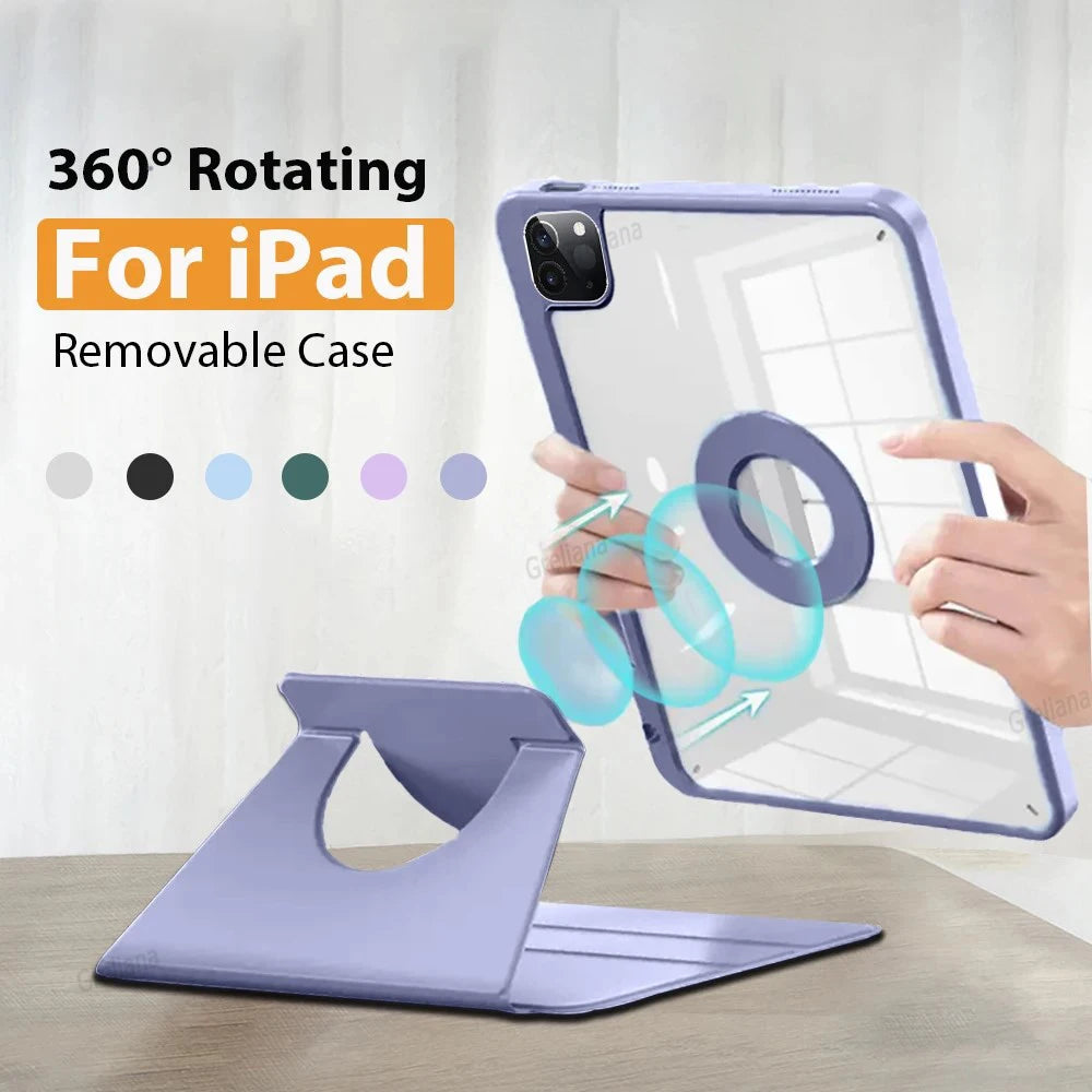 Magnetische iPad Hülle Rotation