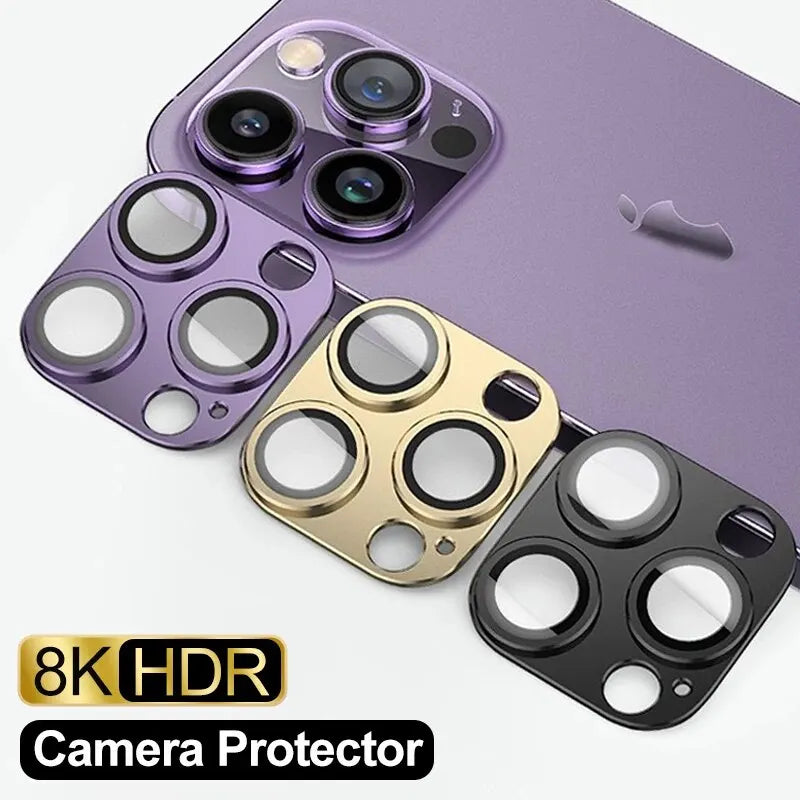 Metall Kamera Schutzglas iPhone