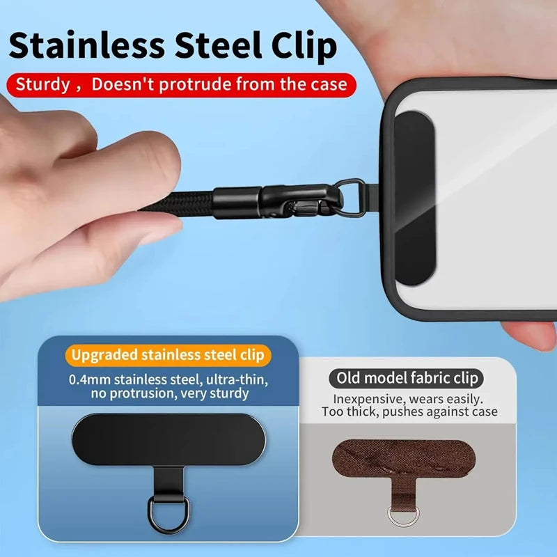 Universelles Handy-Lanyard mit Clip und Drehgurt