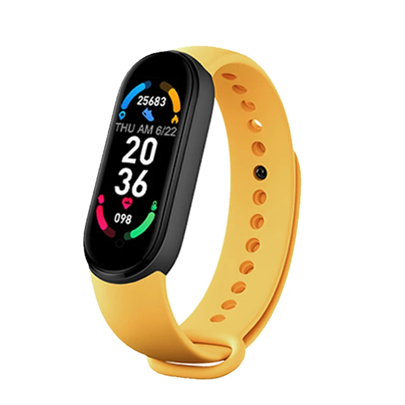 M6 Fitness Smartwatch für Männer & Frauen, Herzfrequenz