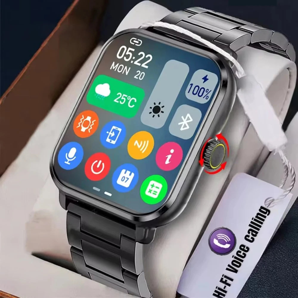 Smartwatch 1,83" HD Display mit Anruf & Sportmodi