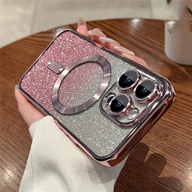 Luxus Flash Glitter Magsafe Hülle für iPhone 17 Air