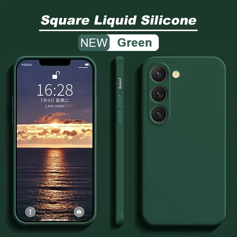 Luxus Silikonhülle für Samsung Galaxy