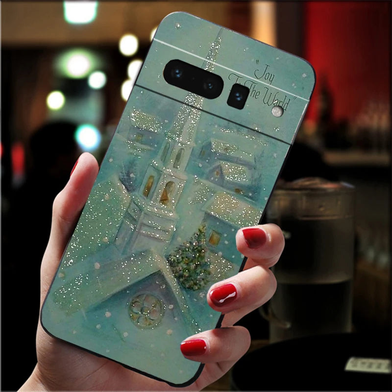 Christmas TPU case for Google Pixel 8, 9 &amp; 10