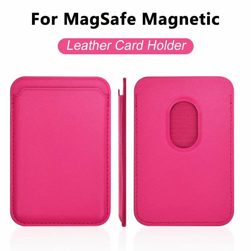 Luxus Magsafe Lederhülle iPhone 13-15