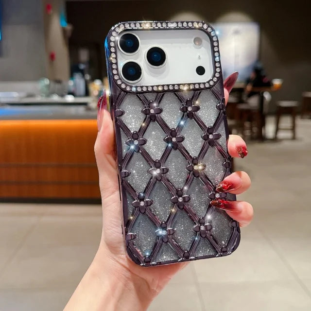 Luxus Bling Glitter Silikon Hülle für iPhone 17 Pro Max