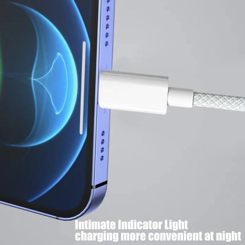 USB-C Handykabel Schnellladung Nylon