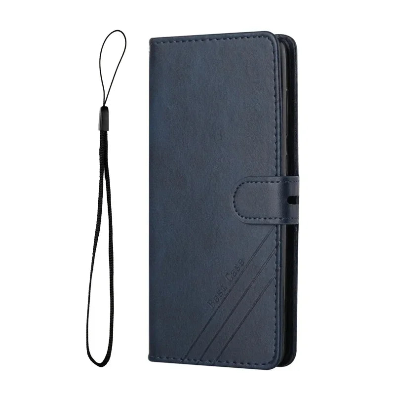 Leder Flip Hülle für Xiaomi Poco X7 Pro