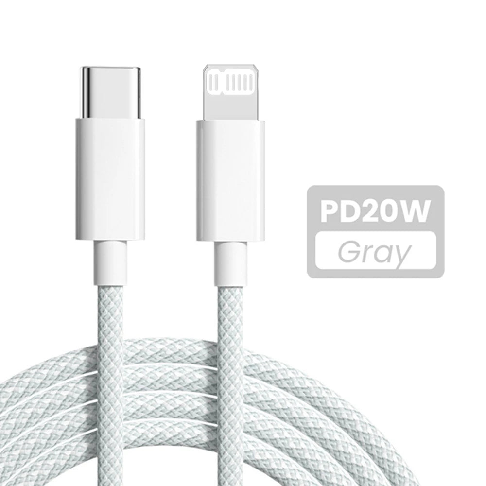 USB-C auf Lightning Kabel – Schnellladung & Datenübertragung für iPhone & iPad