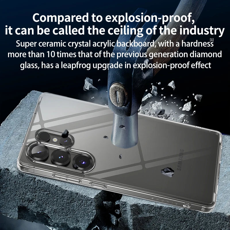 Fusion Hard TPU Bumper Case für Samsung Galaxy S25 Ultra