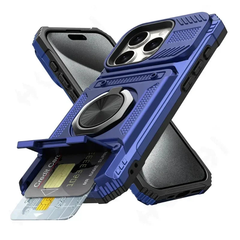 Magnetische iPhone Hülle mit Ringständer