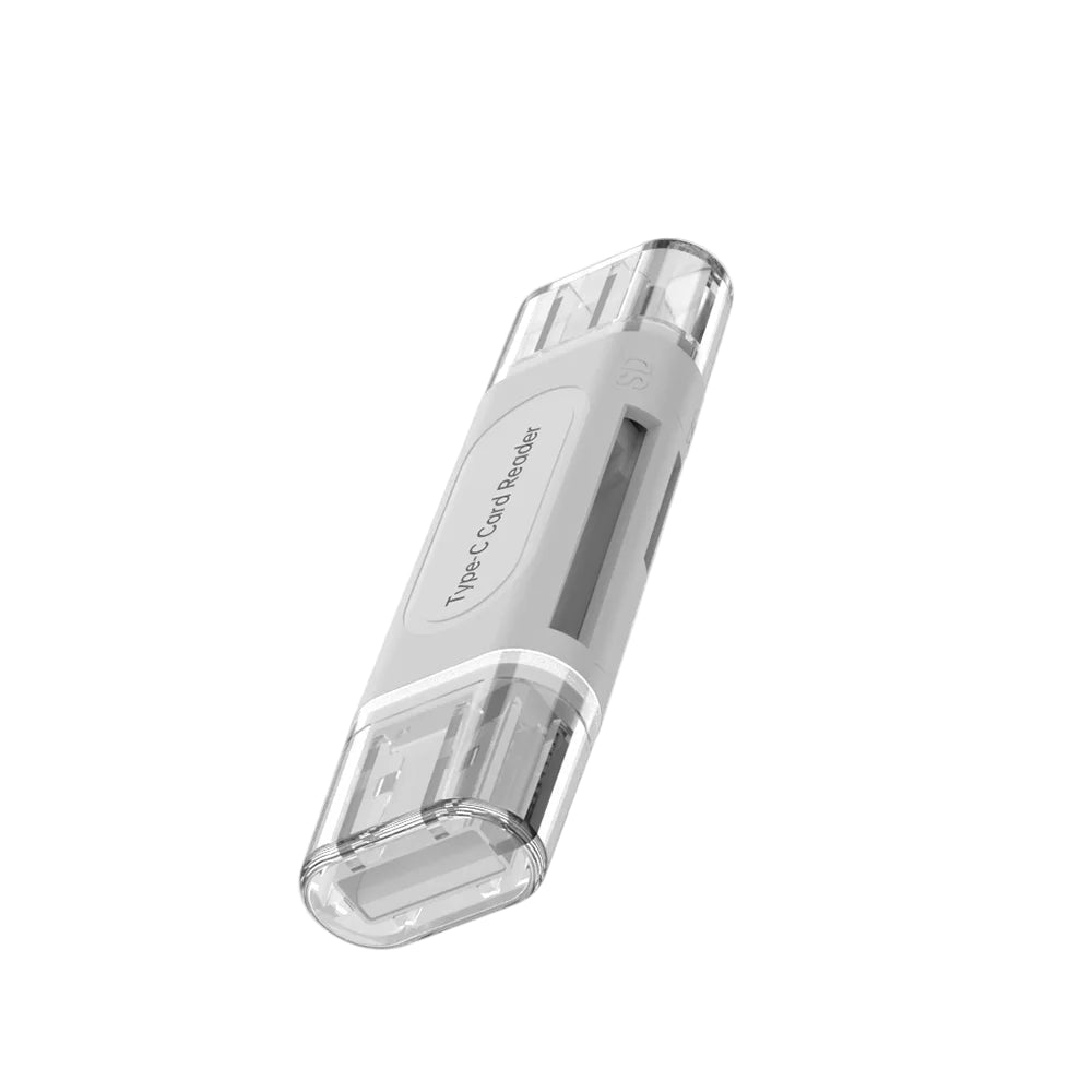 4-in-1 USB Typ C Kartenleser für iPhone & PC