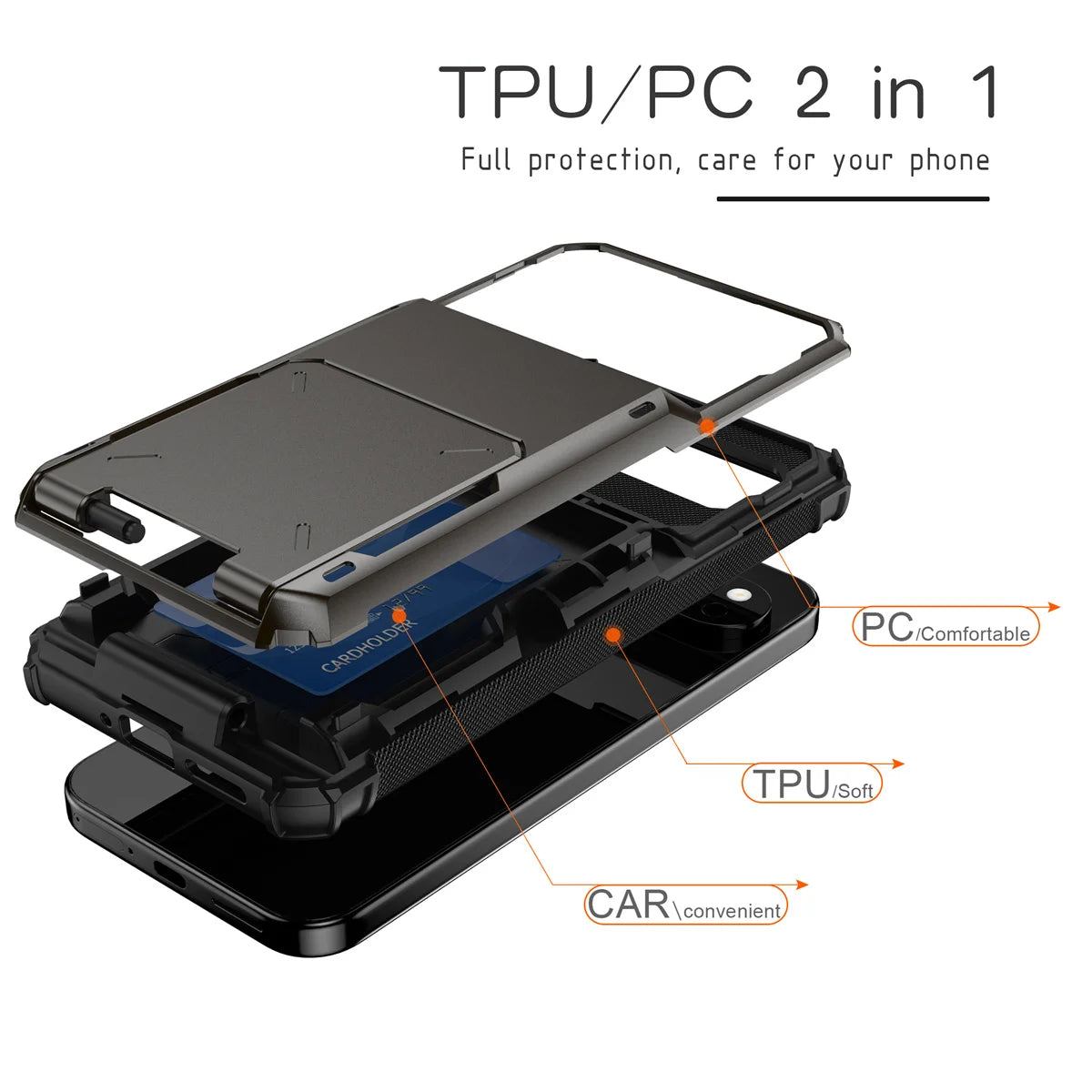 Flip Wallet Hülle für Google Pixel 9/9 Pro/XL