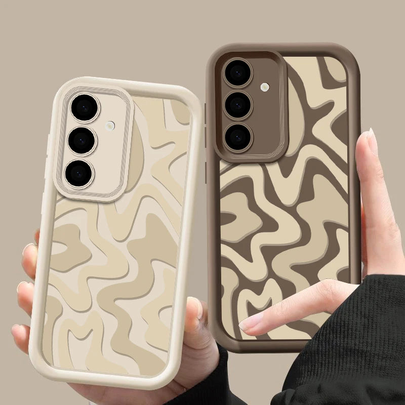 Gestreifte TPU-Hülle für Samsung