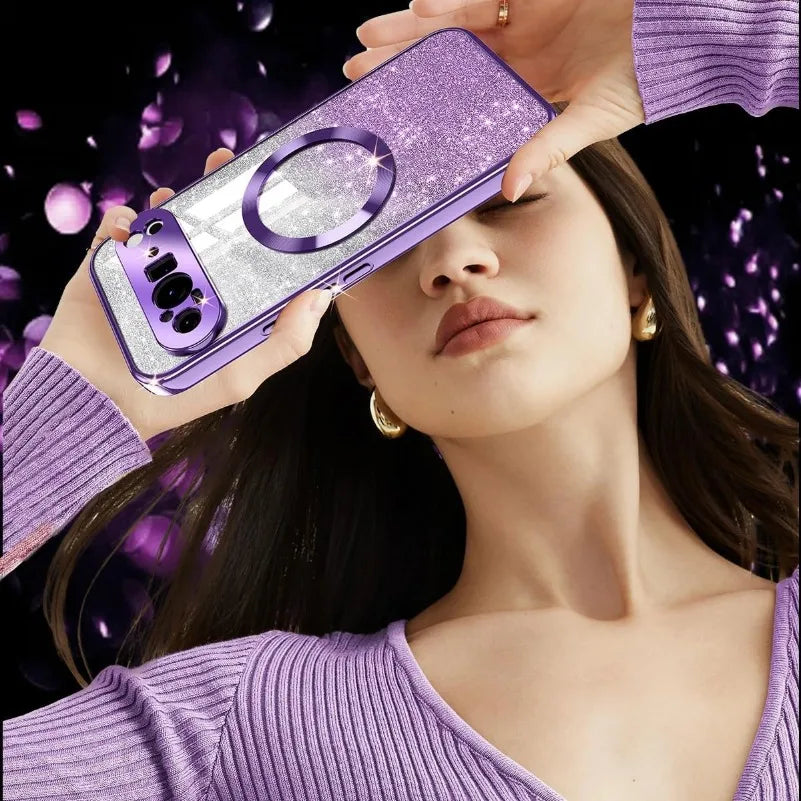 Glitzer Magsafe Case für Google Pixel 10 Pro XL